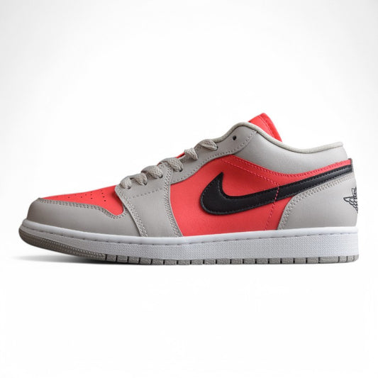 Nike Air Jordan 1 Retro Low ‘Light Iron Ore/Siren Red’