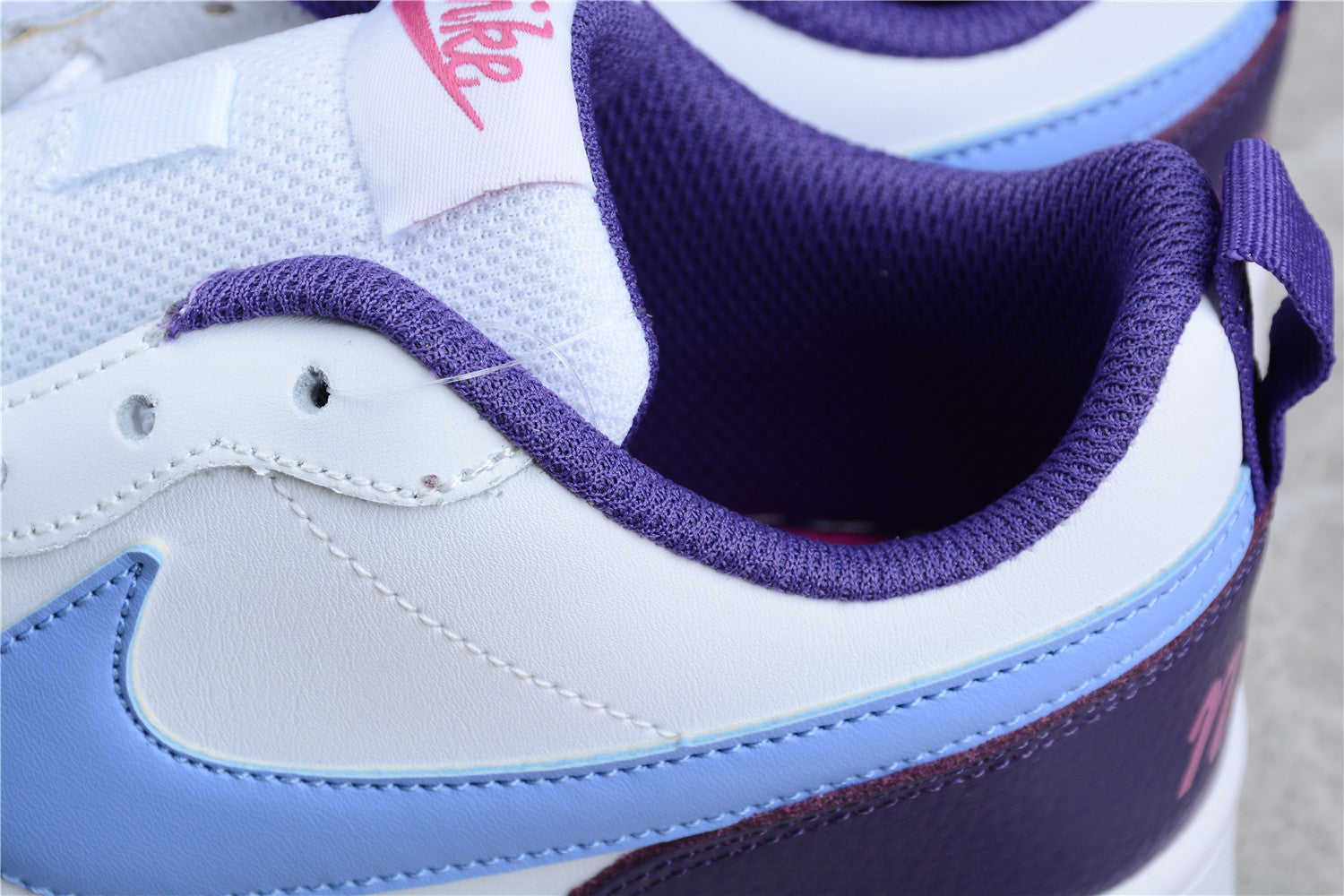 Nike Court Borough Low 2 GS (BQ5448-106) - White/Blue