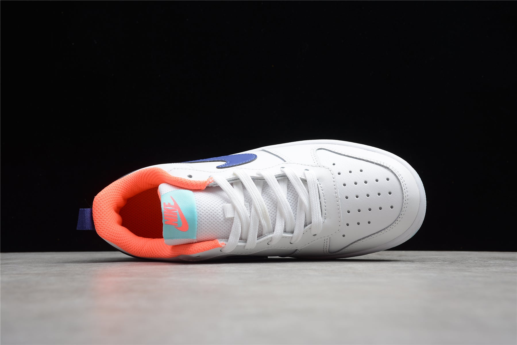 Nike Court Borough Low 2 GS "White Navy"