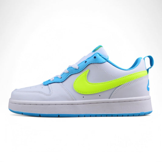 Nike Court Borough Low 2 GS "White Volt Blue"