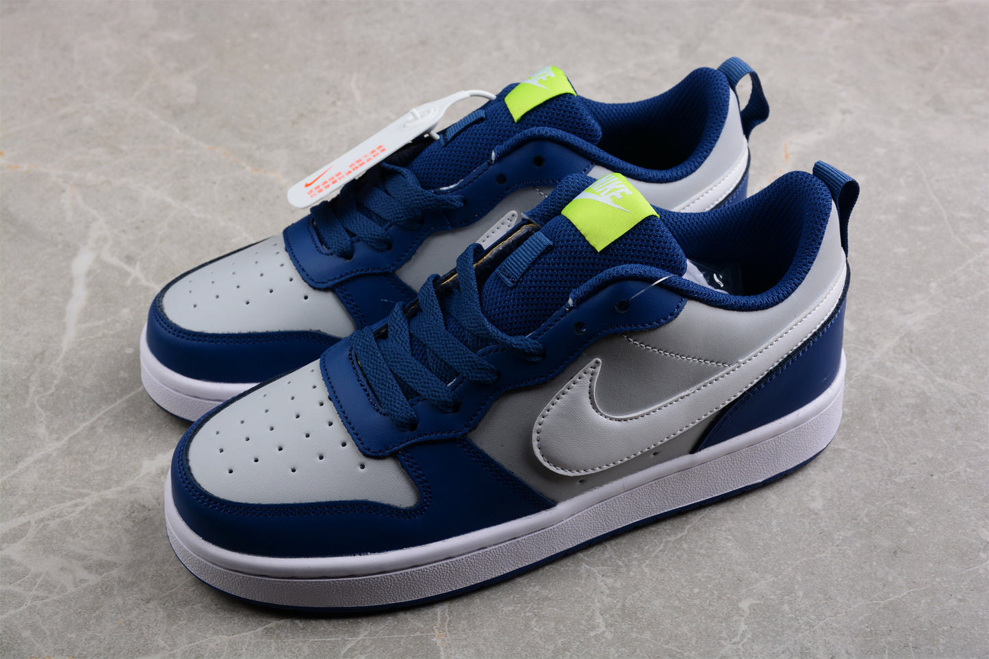 Nike Court Borough Low 2 "Grey Fog Mystic Navy"