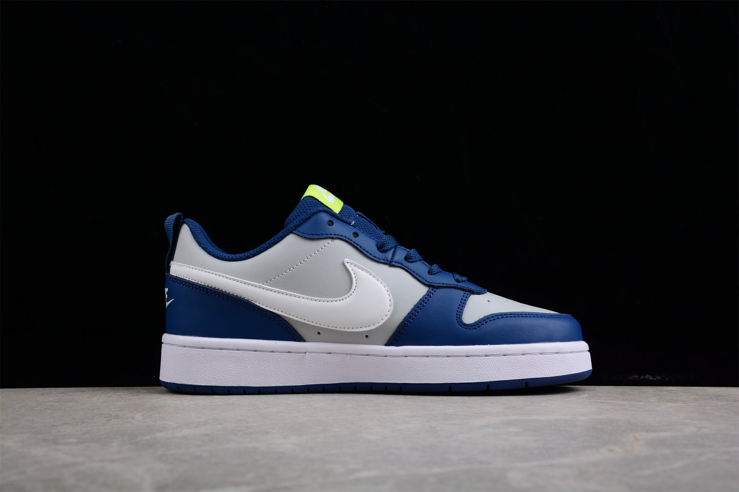 Nike Court Borough Low 2 "Grey Fog Mystic Navy"