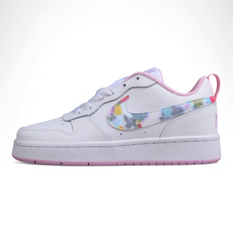 Nike Court Borough Low 2 SE GS 'Floral Swoosh'