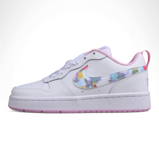 Nike Court Borough Low 2 SE GS 'Floral Swoosh'