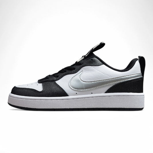 Nike Court Borough Low 2 SE GS "White Metallic Silver"