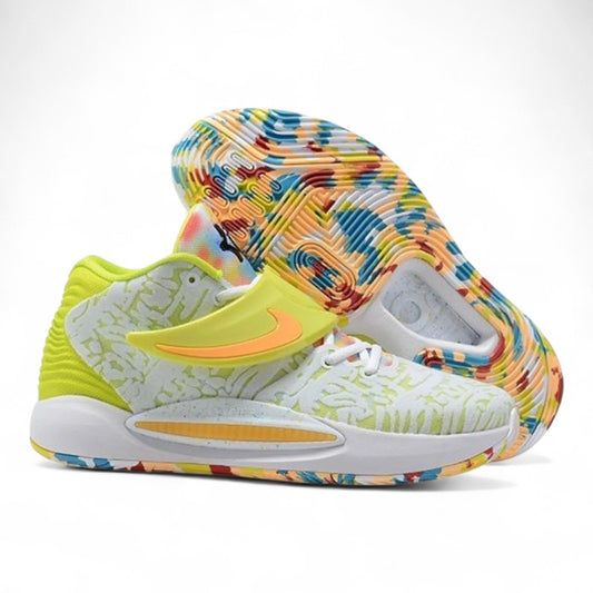 Nike KD 14 x White Lime Green - Best Reps Website 2025
