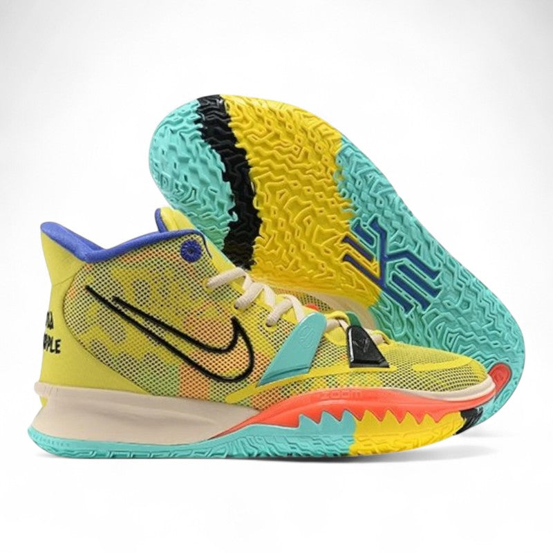 Nike Kyrie 7 x 1 World 1 People Yellow - Best Reps Website 2025