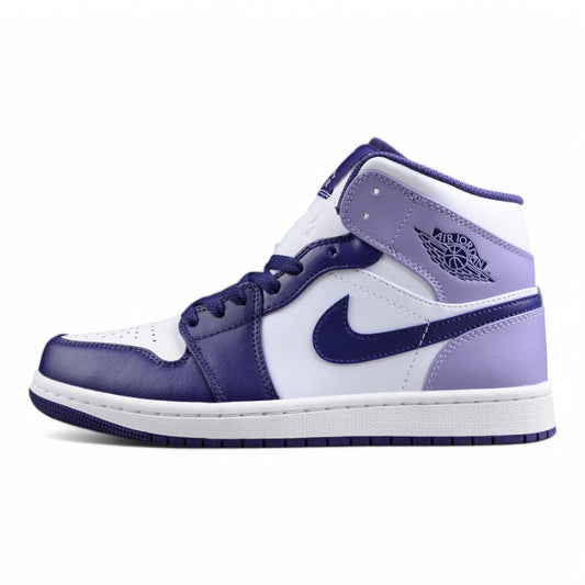 Nike Men's Air Jordan 1 Mid "Sky J Blueberry / Light Purple"