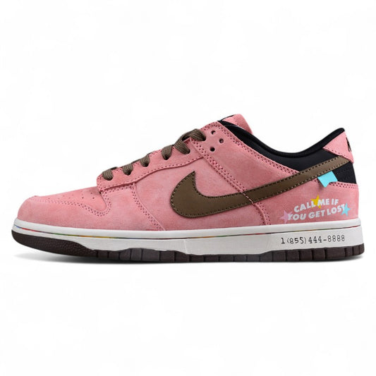  Nike SB Dunk Low "Call Me If You Get Lost" Pink 