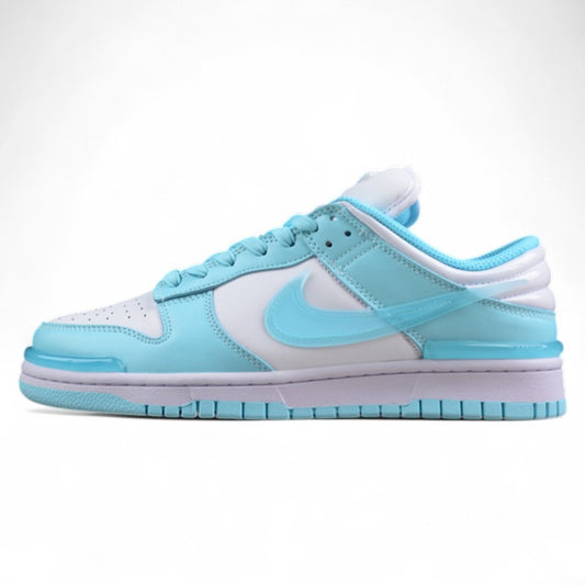 Nike SB Dunk Low White & Glacier Blue