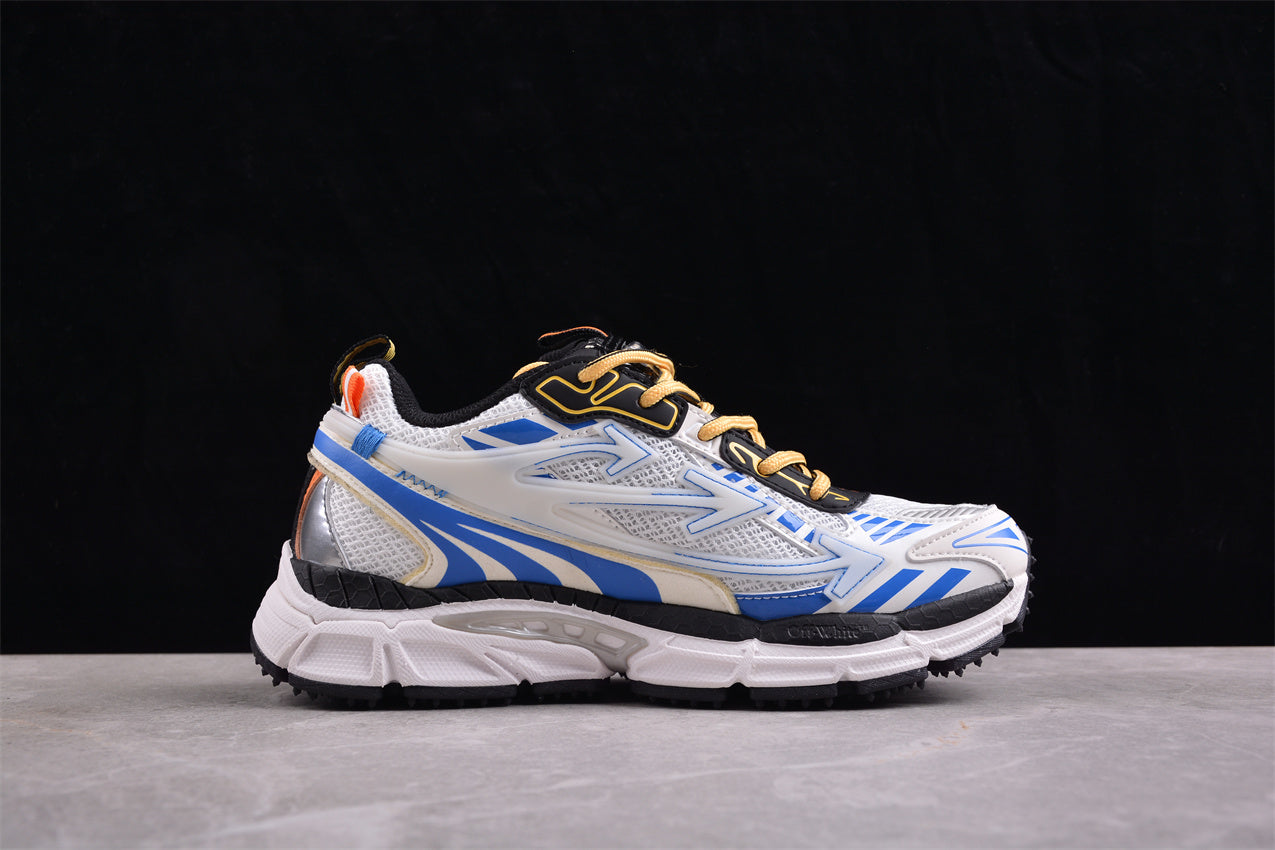OFF-WHITE Be Right Back New York in White/Blue