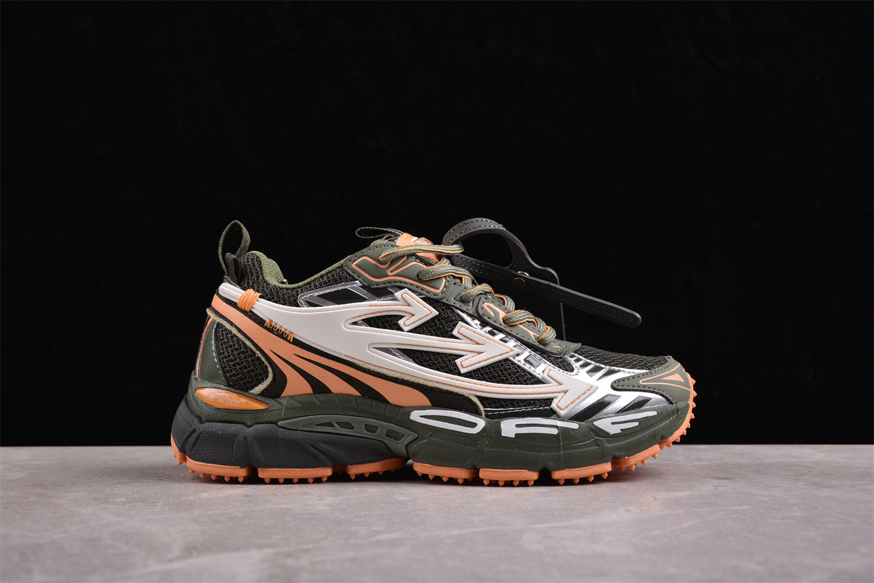  Off-White Be Right Back 'Military Green/Peach' 