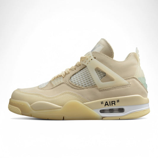 Off-White x Air Jordan 4 Retro SP "Sail"