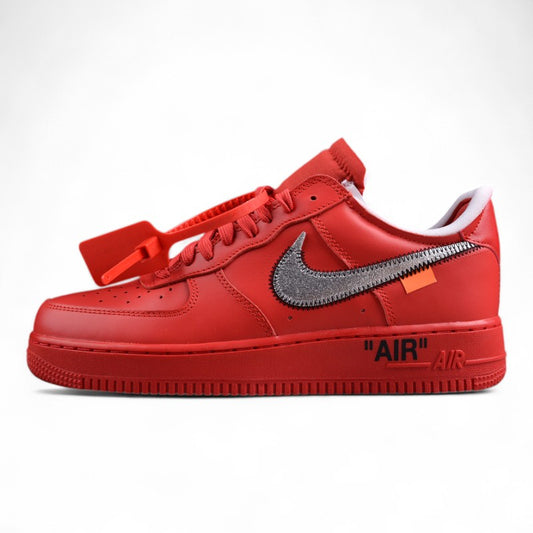 Off-White x Nike Air Force 1 "Brick Red" - Best Reps Website 2025