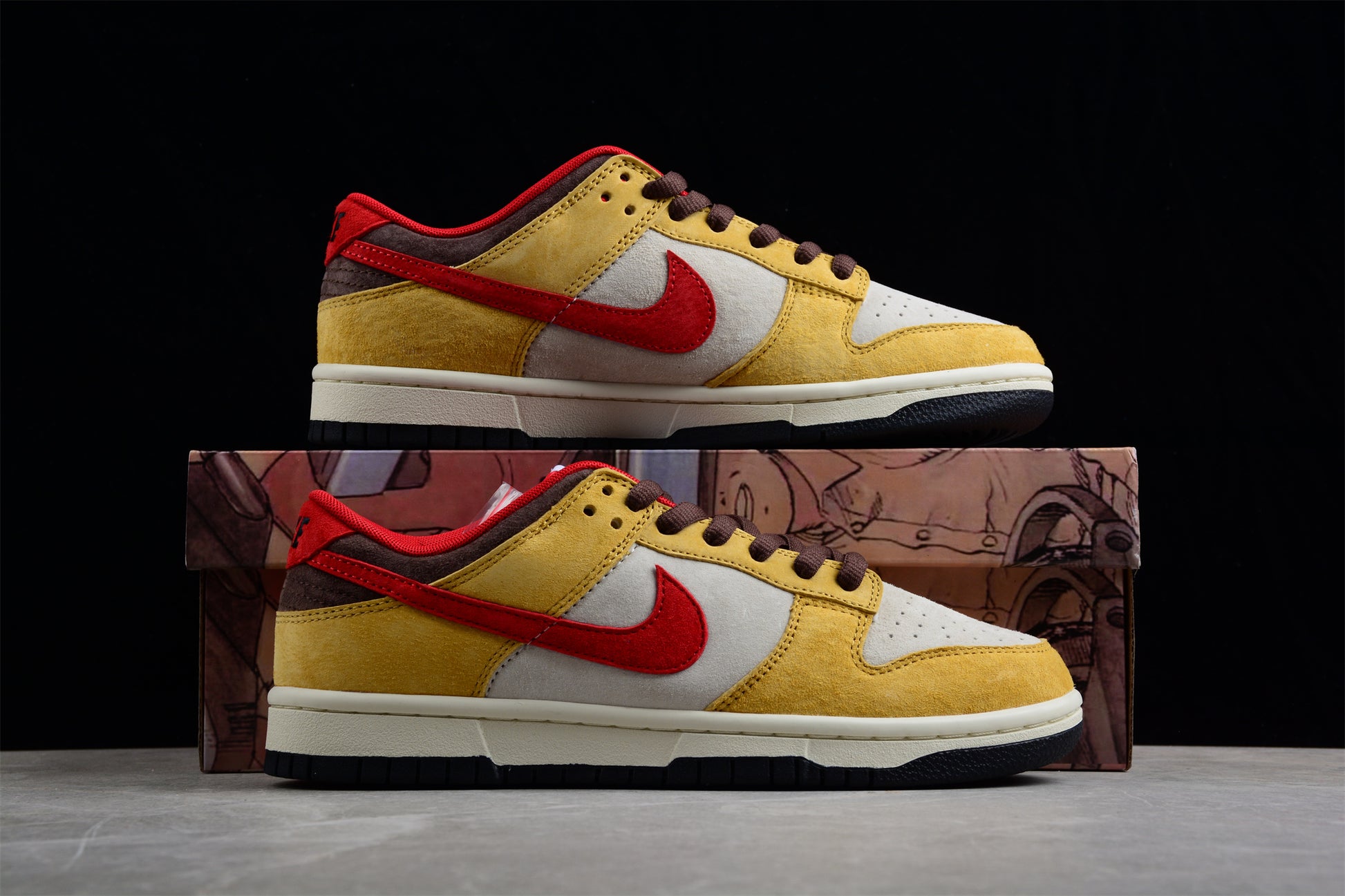 Otomo Katsuhiro x Nike SB Dunk Low "Steamboy OST" Yellow