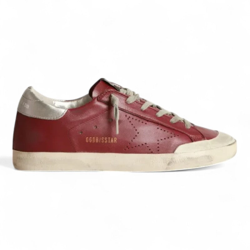 Superstar sneakers in nappa leather with perforated star
