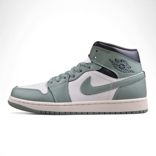 The Air Jordan 1 Mid "Jade Smoke"