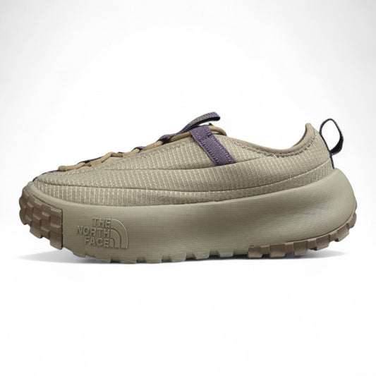 The North Face NEVER STOP Anti‑Slip Wear‑Resistant Low‑Top Casual Shoes – Gray/Purple