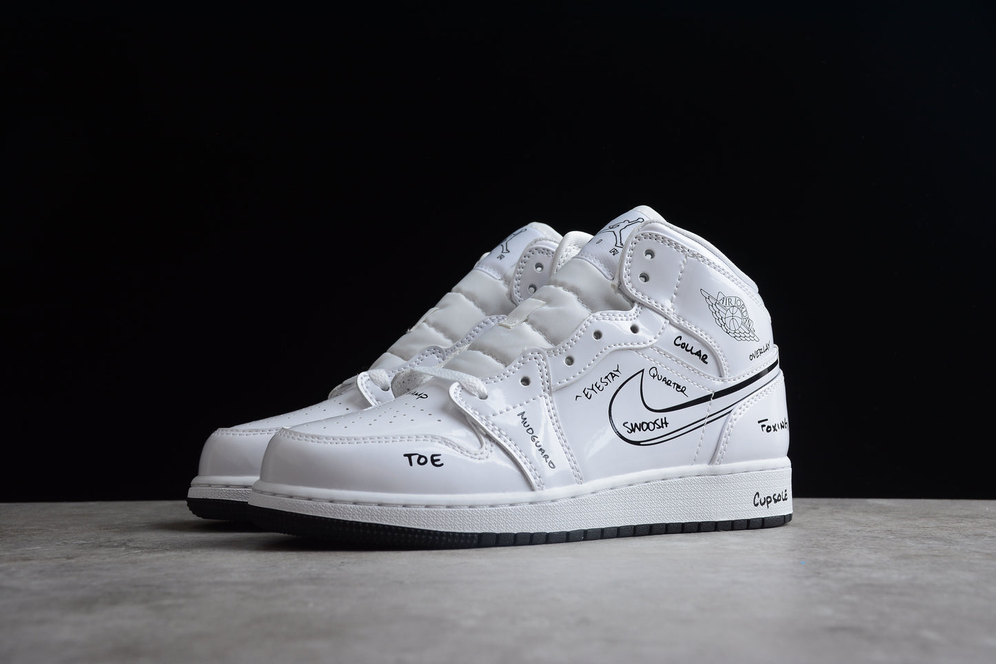 Nike Air Jordan 1 Mid GS 'Schematic' - Best Reps Website 2025