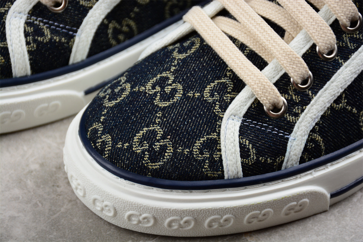 Gucci Tennis 1977 Denim GG Print - Best Reps Website 2025