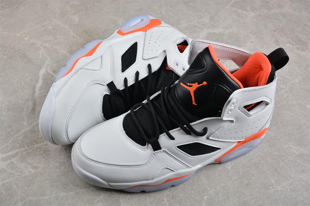 Jordan Flight Club 91 'White/Black/Orange' - Best Reps Website 2025