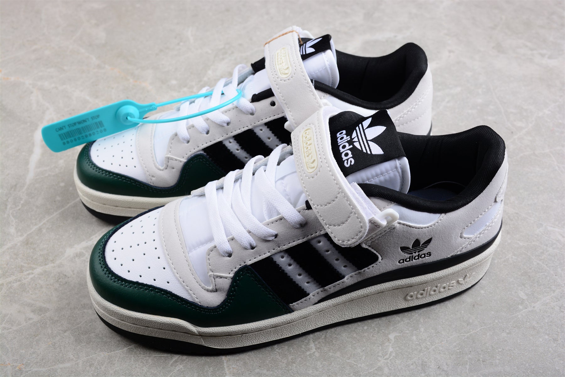 adidas Forum Low in Gray/Green/White - Best Reps Website 2025