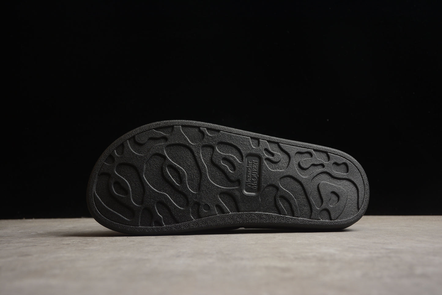 Alexander McQueen Pool Slide in Black - Best Reps Website 2025