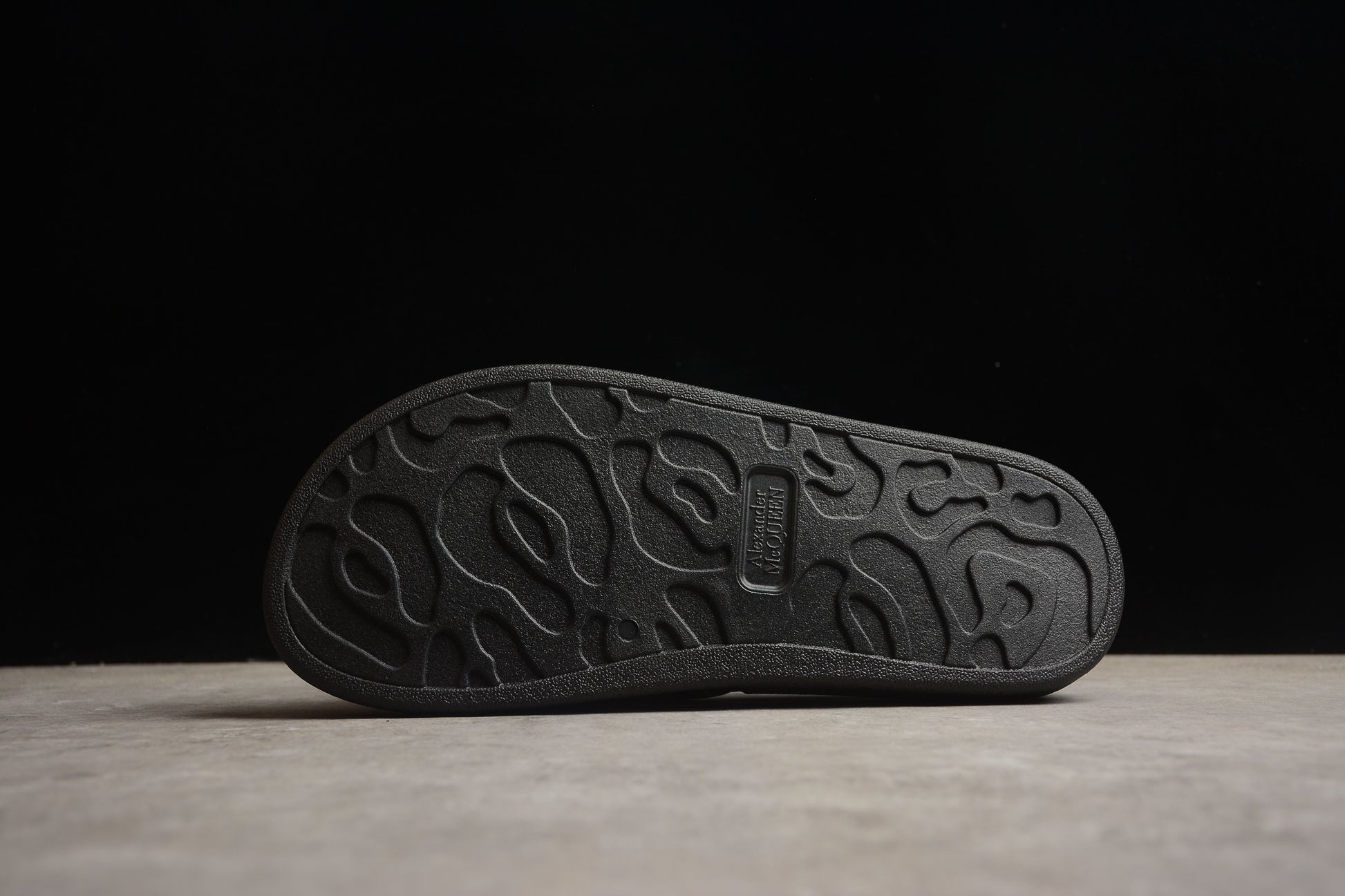 Alexander McQueen Pool Slide in Black - Best Reps Website 2025