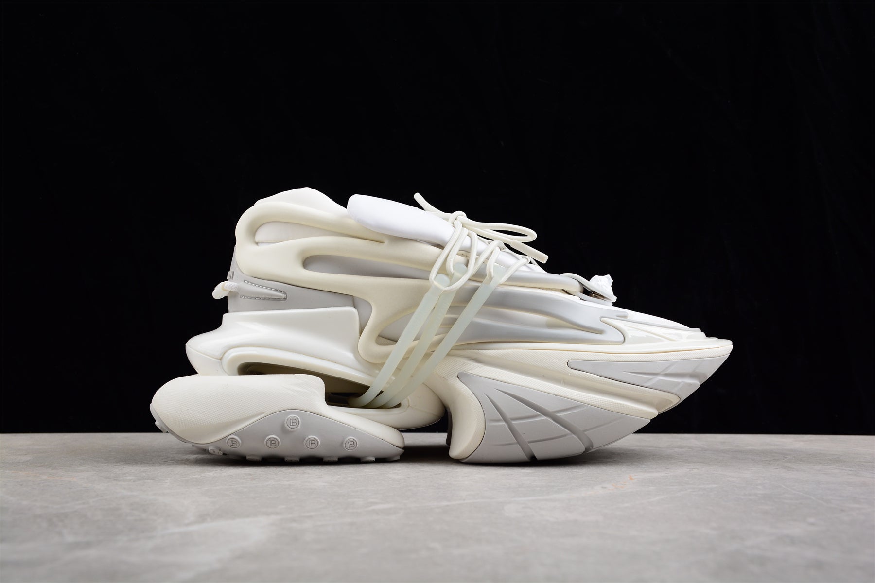 Balmain Unicorn Sneakers in All White – Neoprene &amp; Leather - Best Reps Website 2025