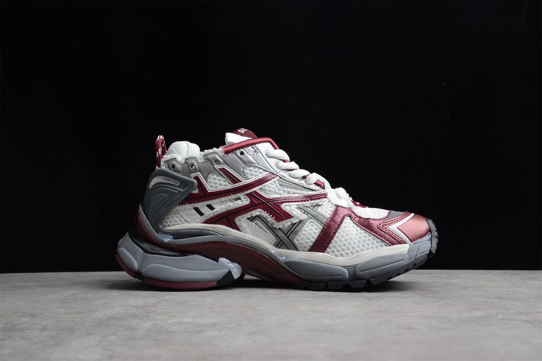 Balenciaga Runner Sneaker in Burgundy/Grey - Best Reps Website 2025