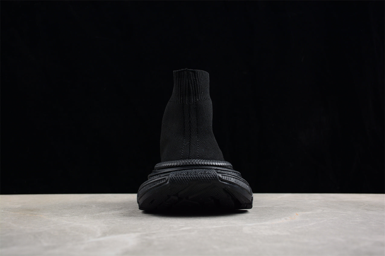 Balenciaga 3XL Sock – Triple Black - Best Reps Website 2025