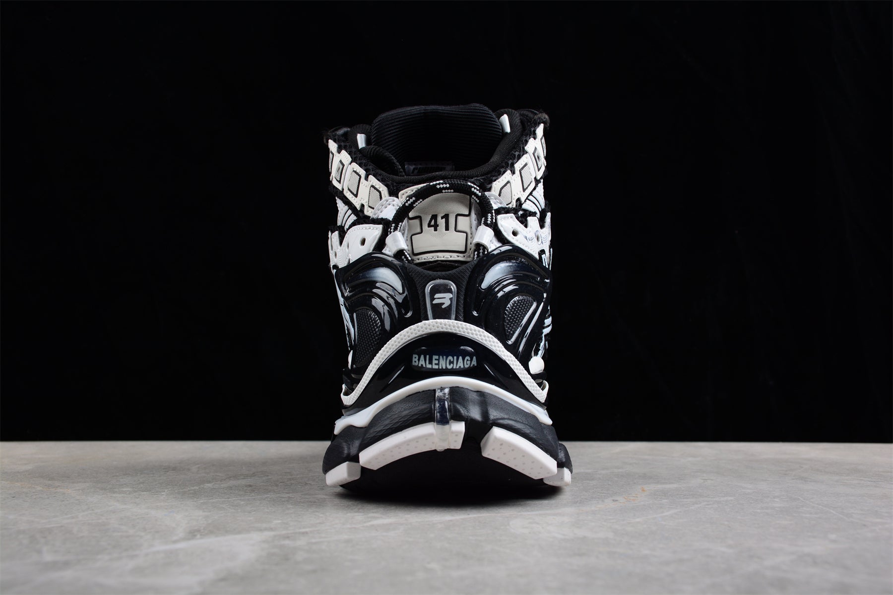 Balenciaga Runner Hightop 7.0 – Black/White - Best Reps Website 2025