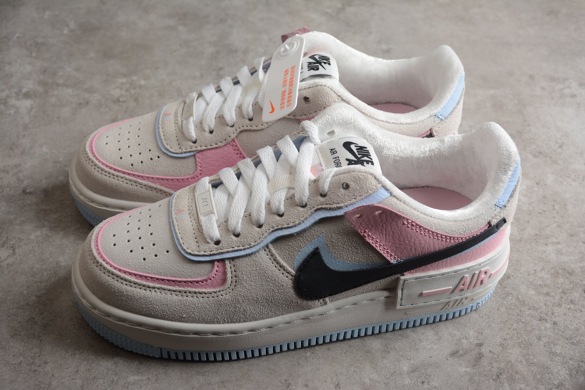 Nike Air Force 1 Low Shadow 'Hoops - Medium Soft Pink' (W)