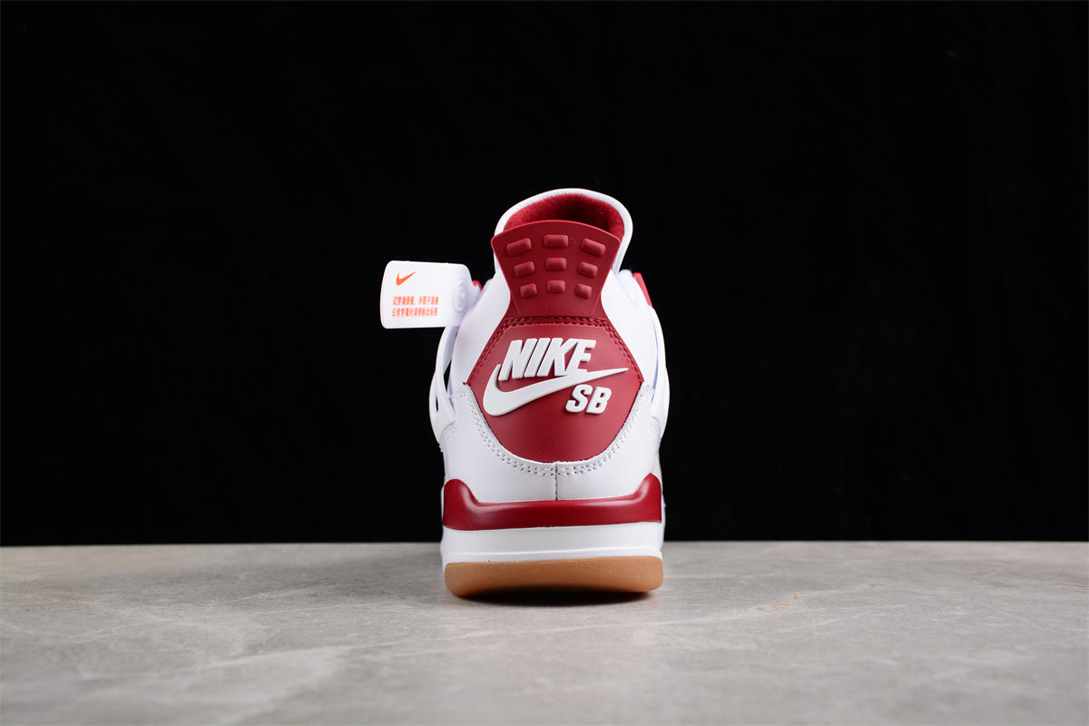 Nike SB x Jordan Air Jordan 4 "Sapphire" White Red - Best Reps Website 2025
