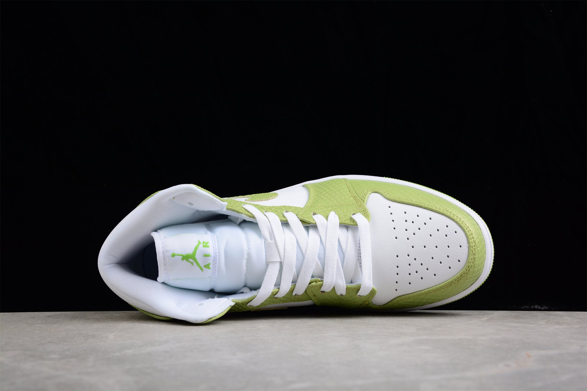 Nike Air Jordan 1 Mid SE "Green Python" - Best Reps Website 2025
