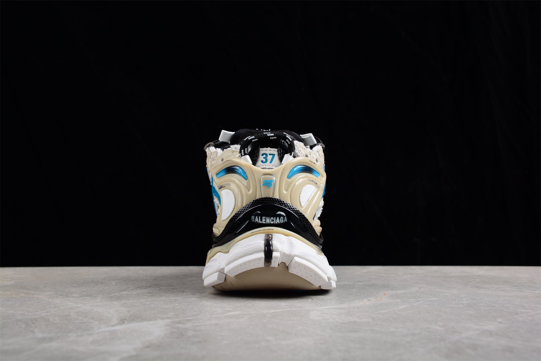 Balenciaga Runner – White/Beige/Blue - Best Reps Website 2025