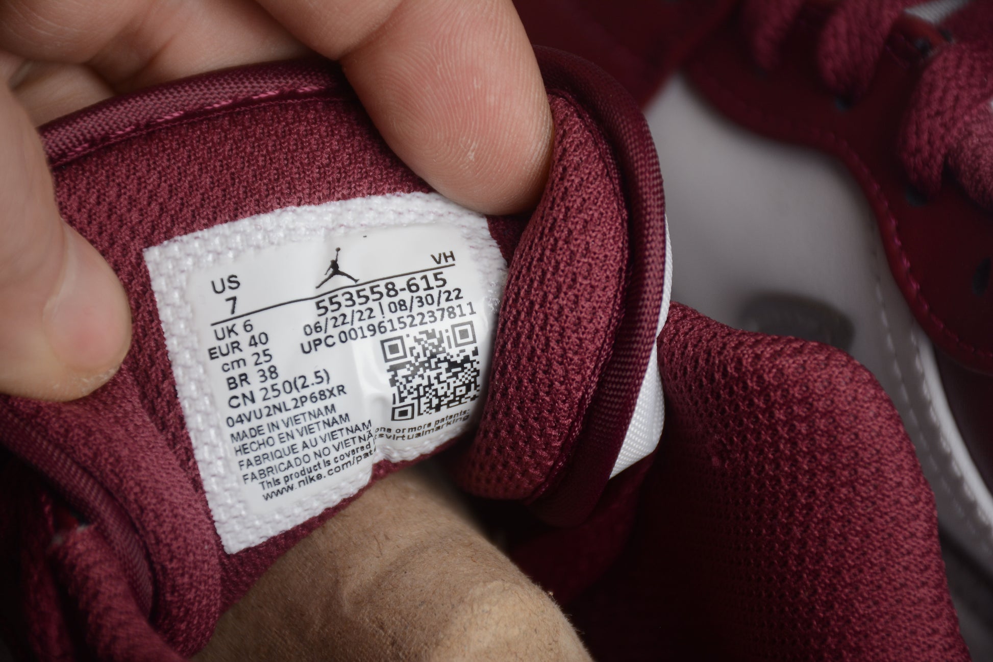 Air Jordan 1 Low "Cherrywood"