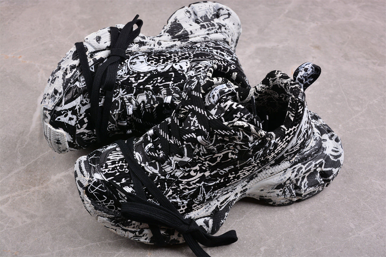 Balenciaga 3XL Sneaker 'Luminous Black Graffiti' - Best Reps Website 2025