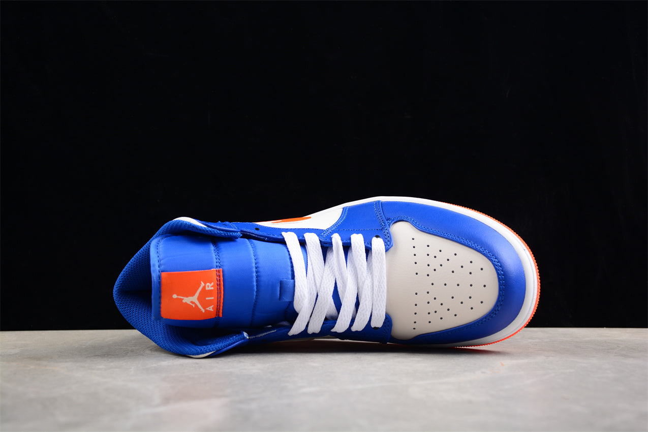 Air Jordan 1 Mid "Knicks" Orange Blue - Best Reps Website 2025