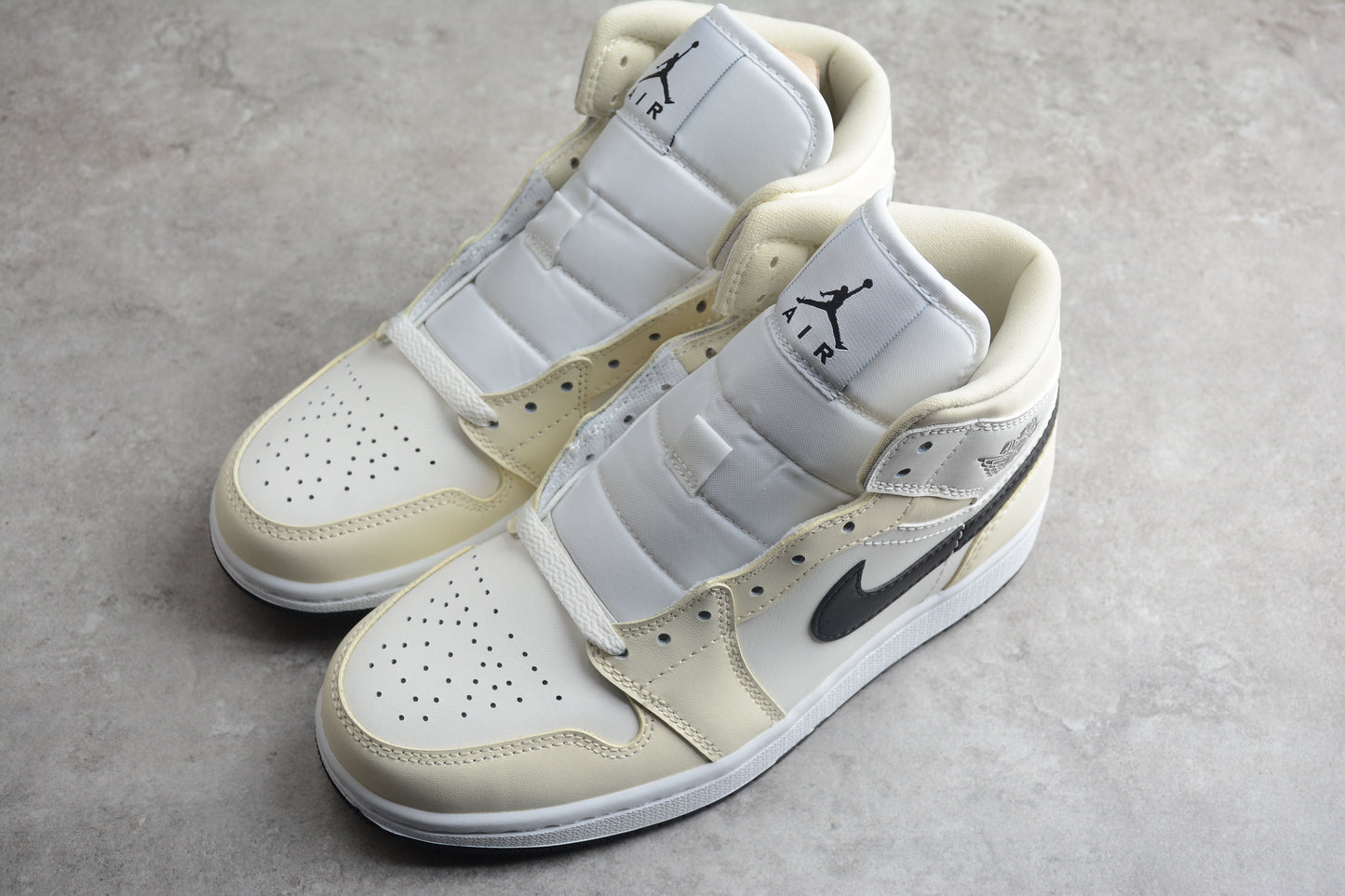 Nike Air Jordan 1 Mid "Coconut Milk" - Best Reps Website 2025