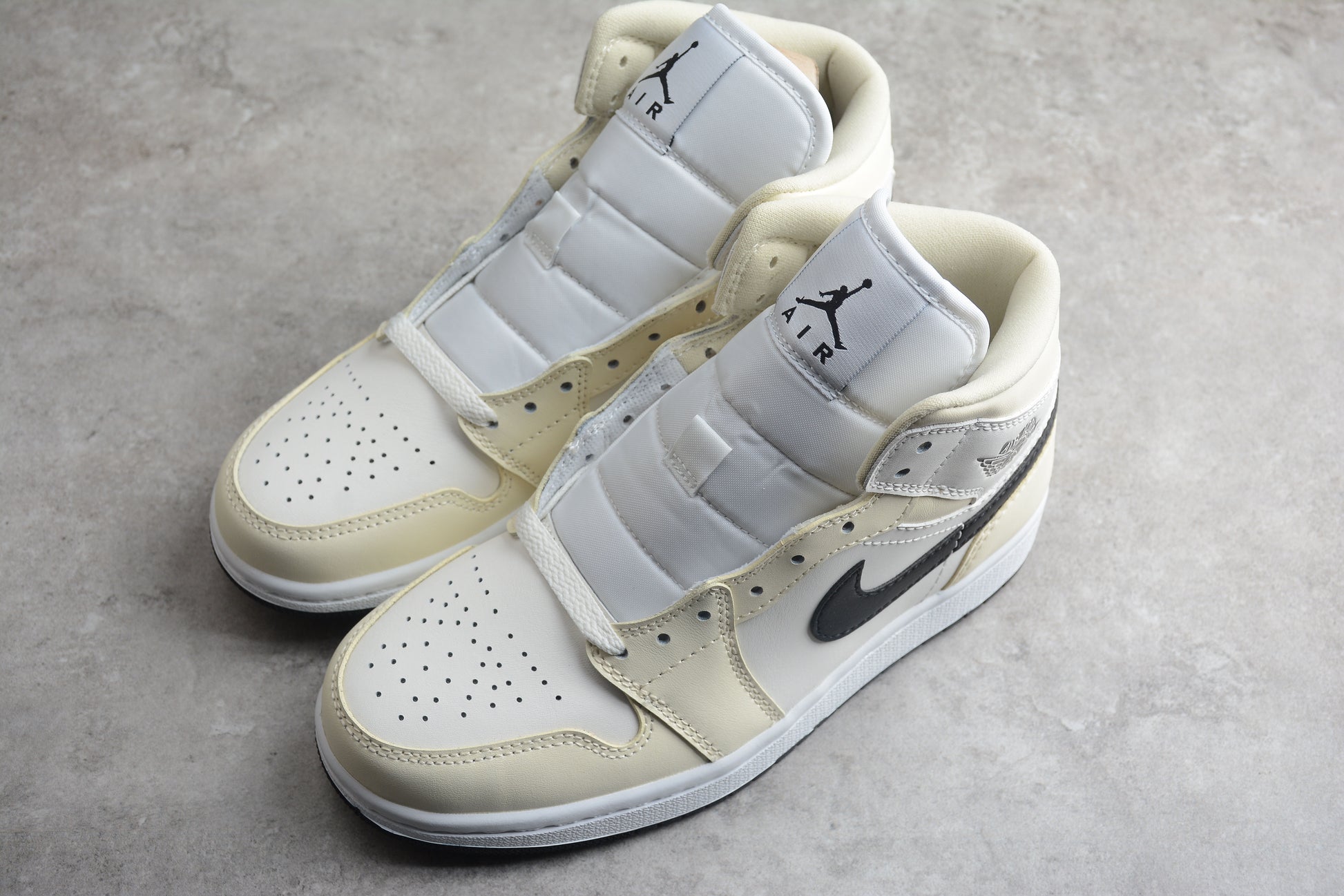 Nike Air Jordan 1 Mid "Coconut Milk" - Best Reps Website 2025