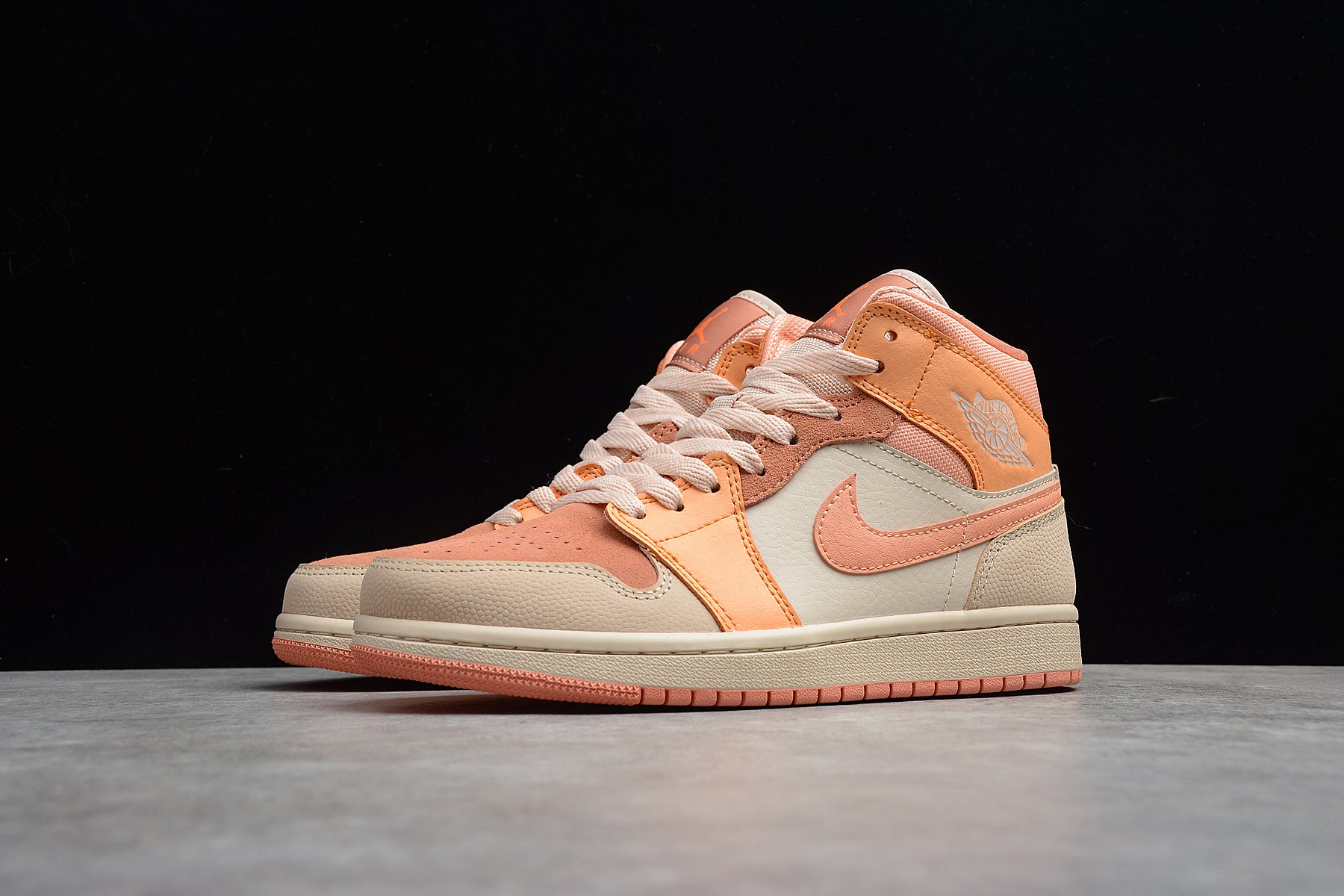 Nike Air Jordan 1 Mid "Apricot Orange" - Best Reps Website 2025