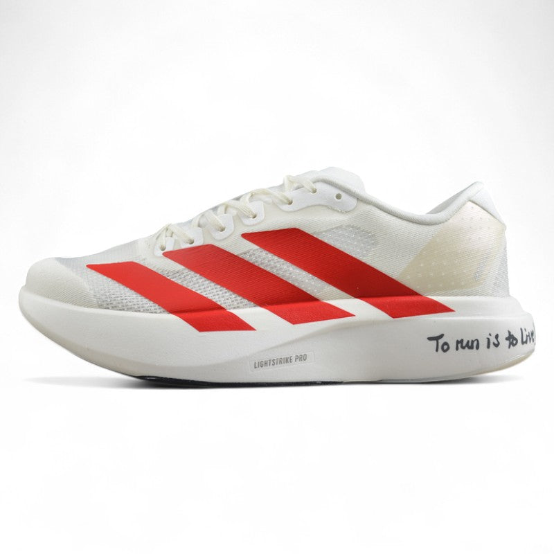  adidas Adizero EVO SL "Off White/Better Scarlet" 