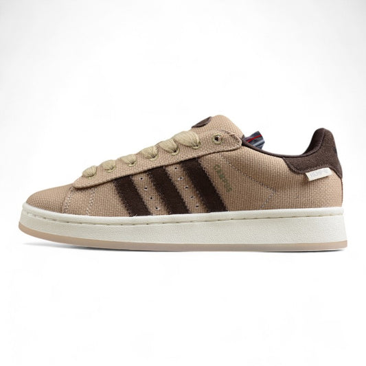 adidas Campus 00s “Tokyo” in Real Hemp, Dark Brown,