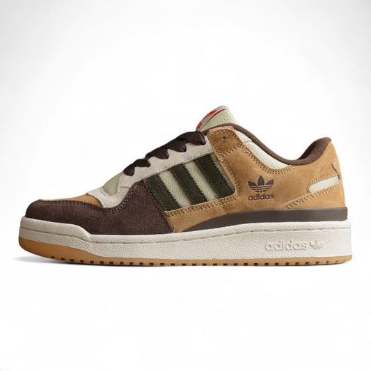 adidas Forum 84 Low CL in Alumina, Branch Brown,