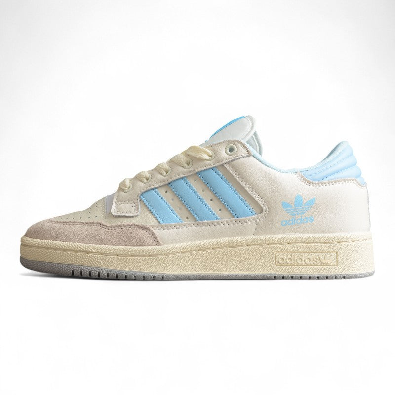 adidas Forum 84 Low CL in Off‑White / Preloved Blue