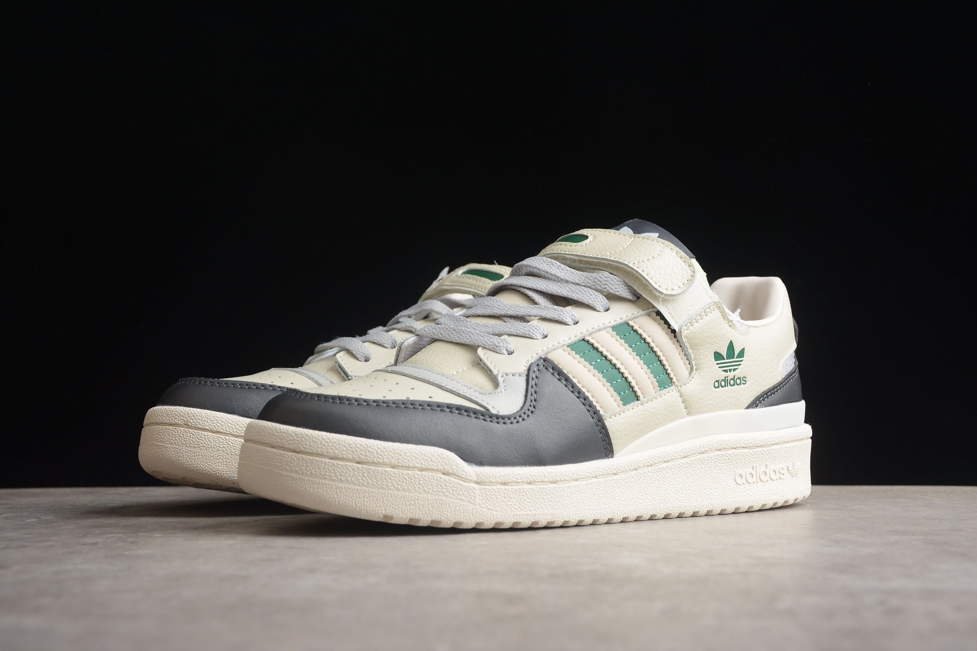 adidas Forum 84 Low "White/Grey/Black/Green"