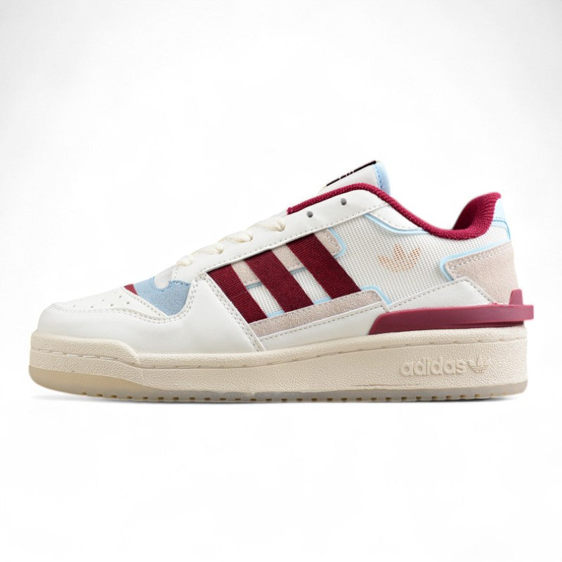 adidas Forum Exhibit Low 'Off White/Burgundy'