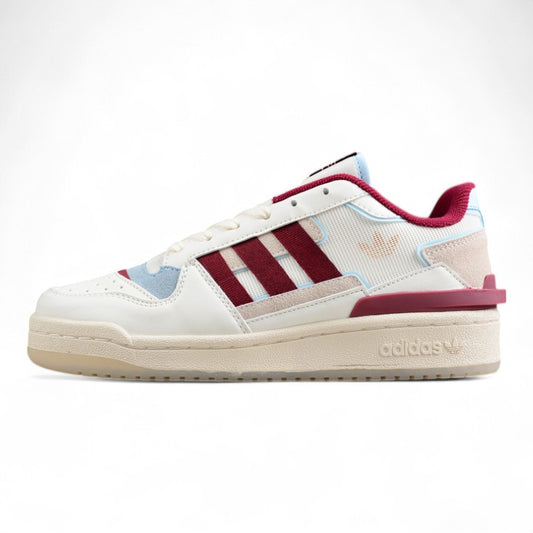 adidas Forum Exhibit Low 'Off White/Burgundy'