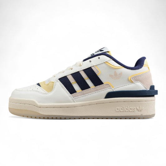  adidas Forum Exhibit Low in Off‑White/Shadow Navy 